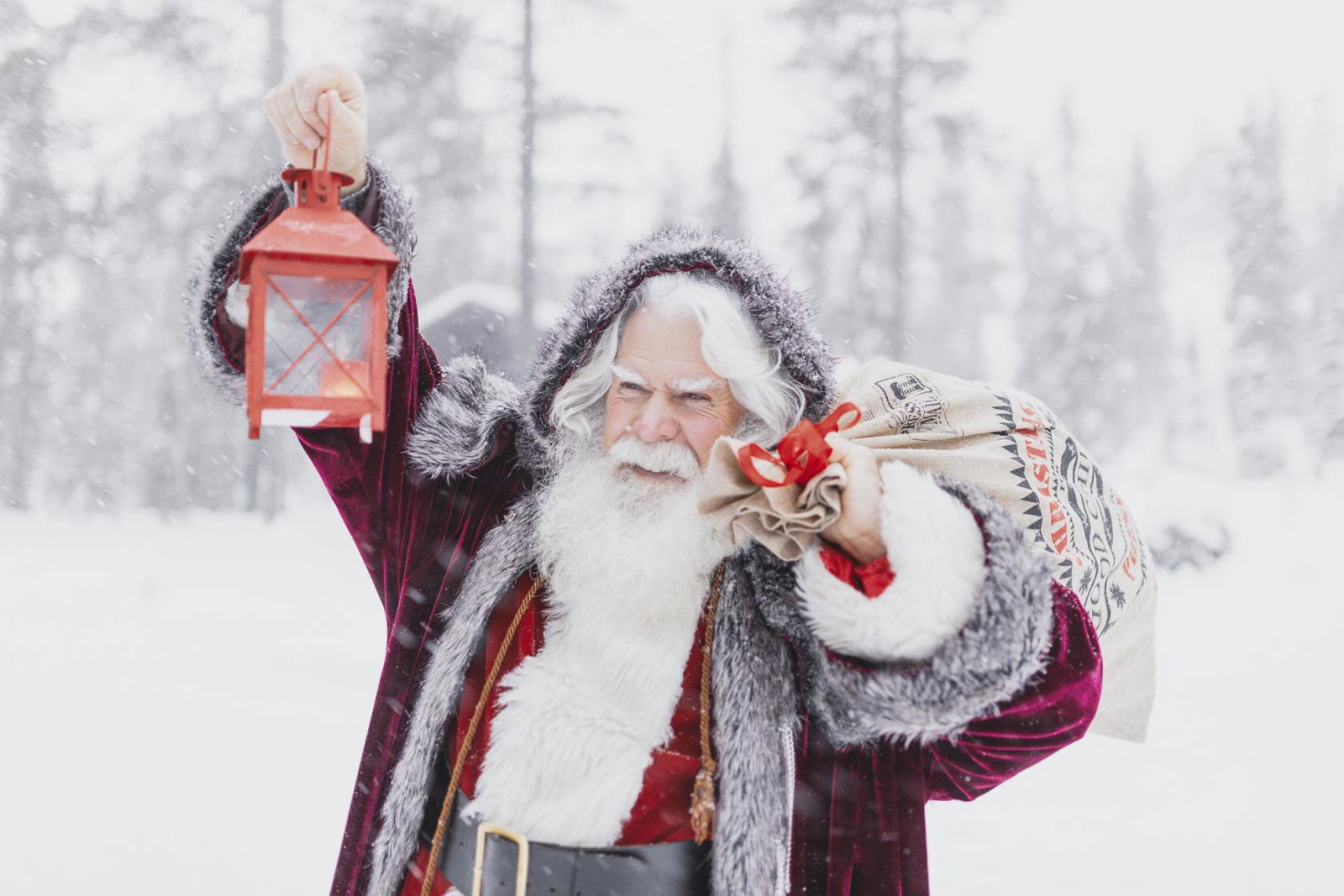 Santa in Lapland