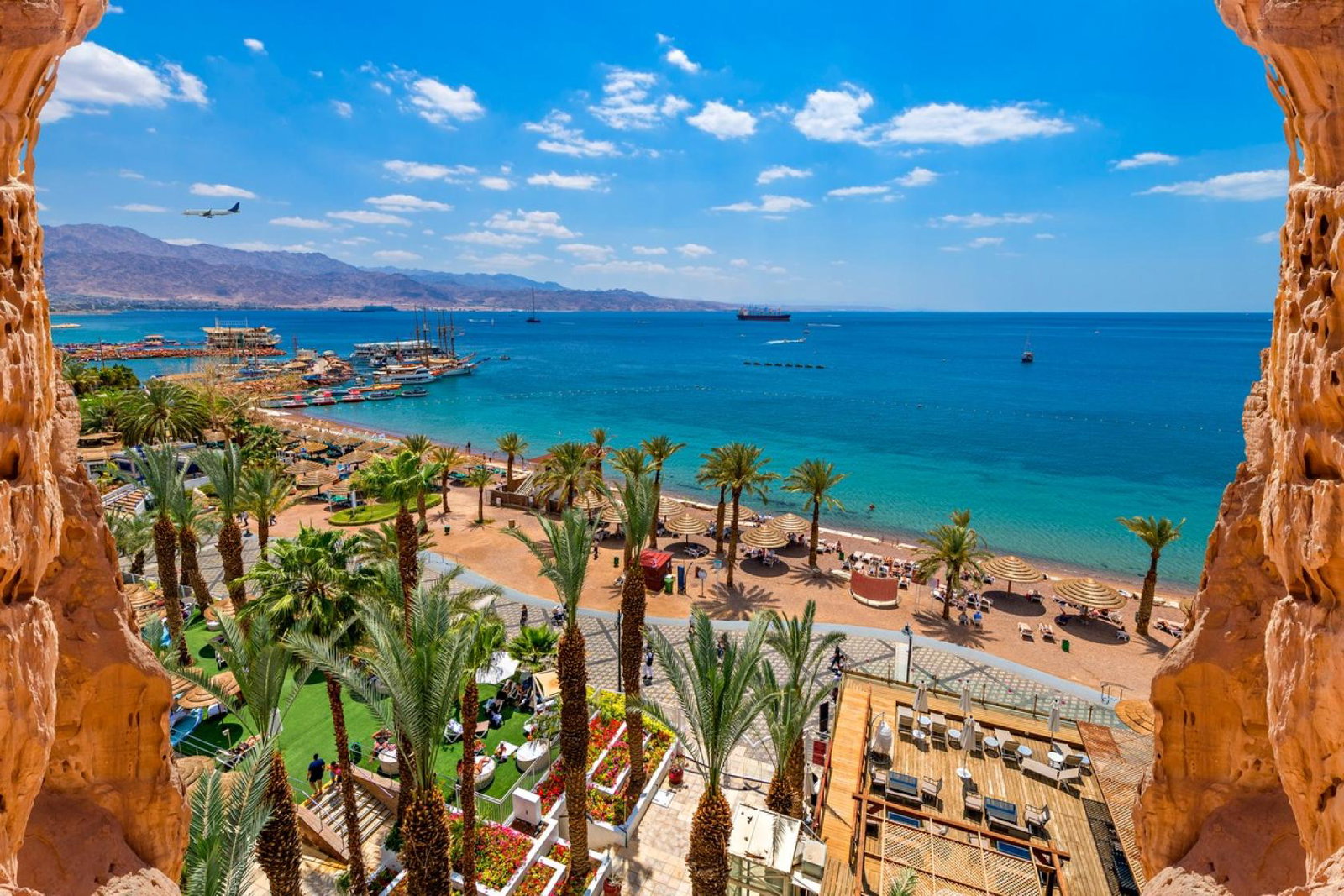 Aqaba is on Jordan's Red Sea coast