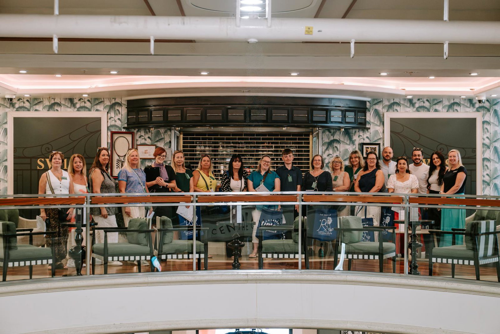 TIPTO Agents onboard Ambassador Cruise Line's Ambience ship.