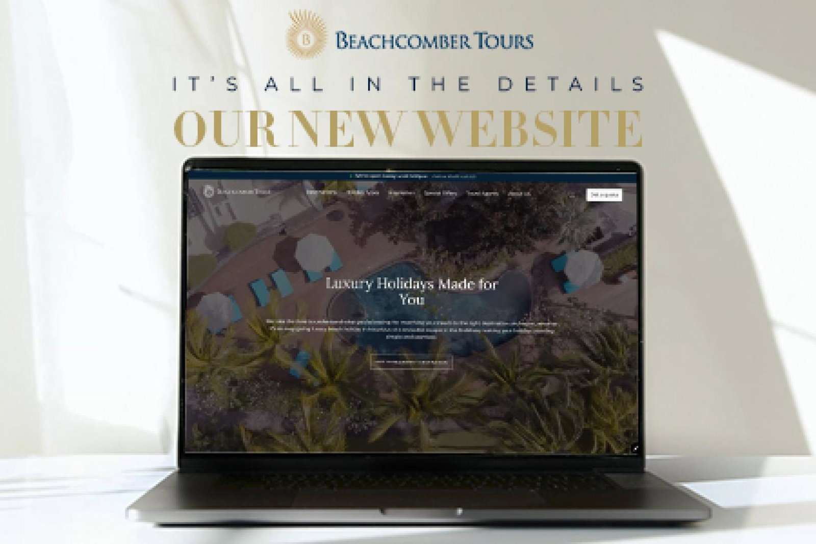 Beachcomber Tours New Website