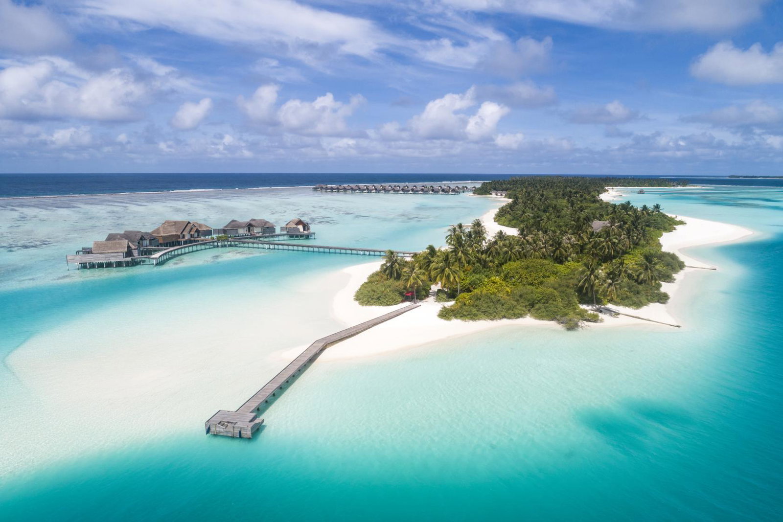 Aerial shot of Niyama Private Islands Maldives