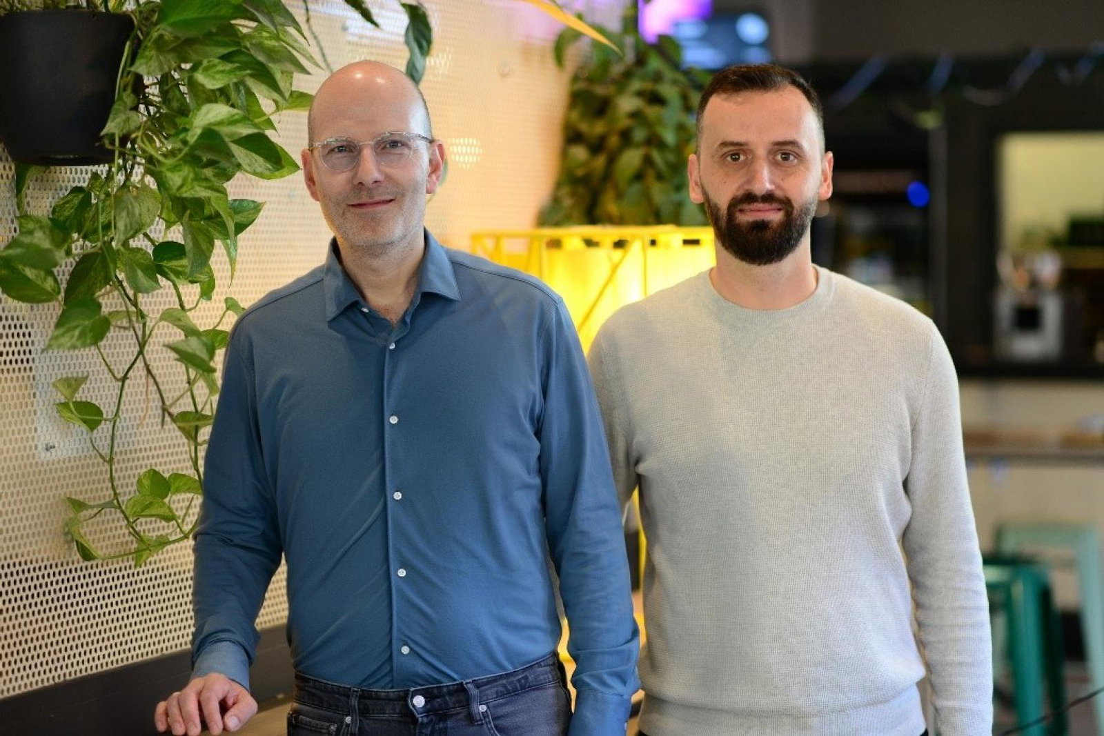 Above: a&o founder and CEO Oliver Winter (left) is joined by ESG Director Arben Maliqi