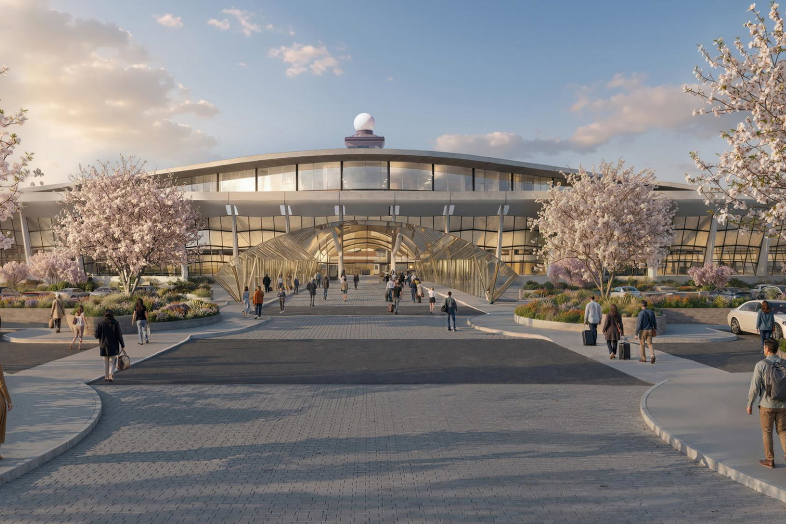 Rendering of Washington Dulles International Airport 