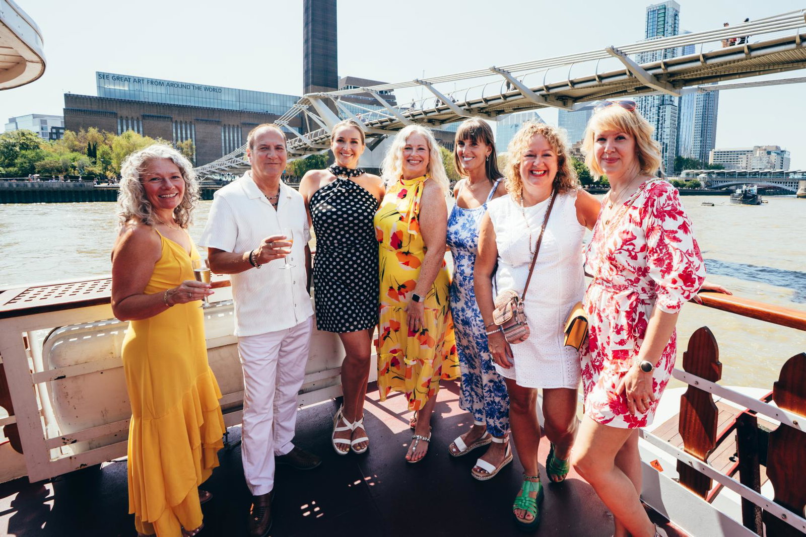 Agents join TIPTO suppliers on a Thames river cruise
