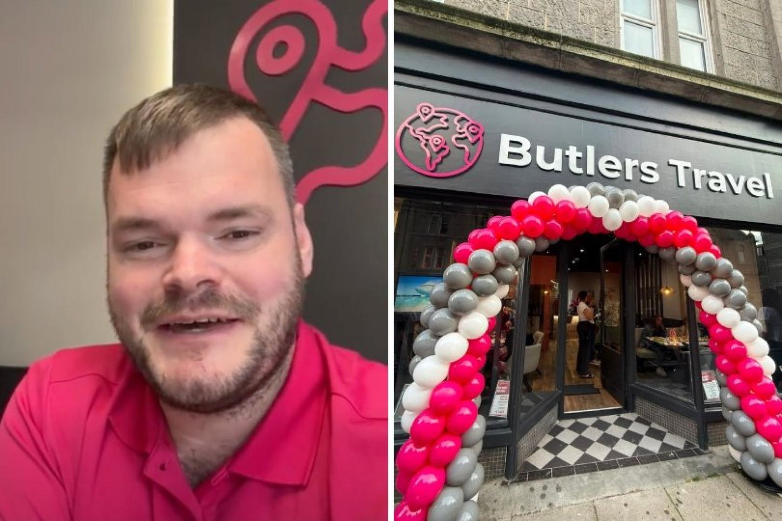 Butler's Travel agency Co-Owner Lee Butler 
