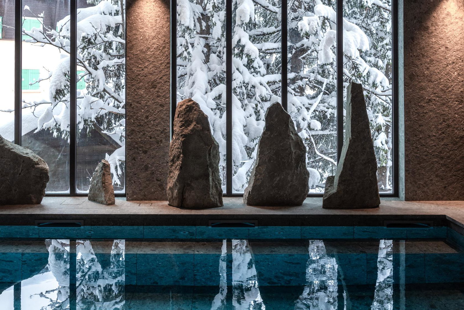 Lodge Park’s Longevity Spa in winter