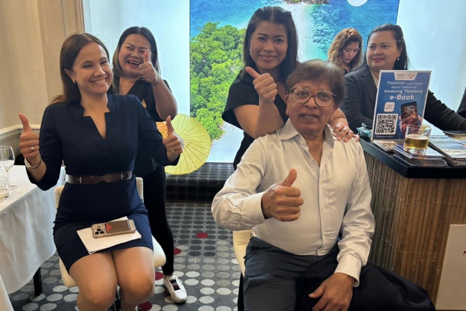 The Tourism Authority of Thailand was one of last year’s Taste of PATA exhibitors, offering travel agents relaxing on-stand massages.