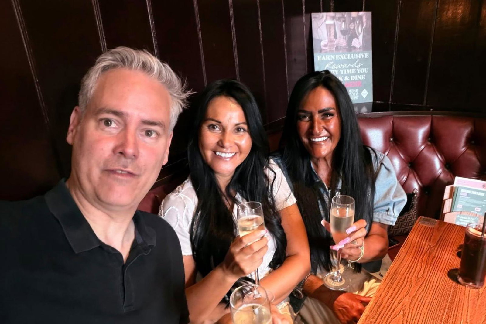 Jai Porter with Michelle Shone and Jacqui Bowring