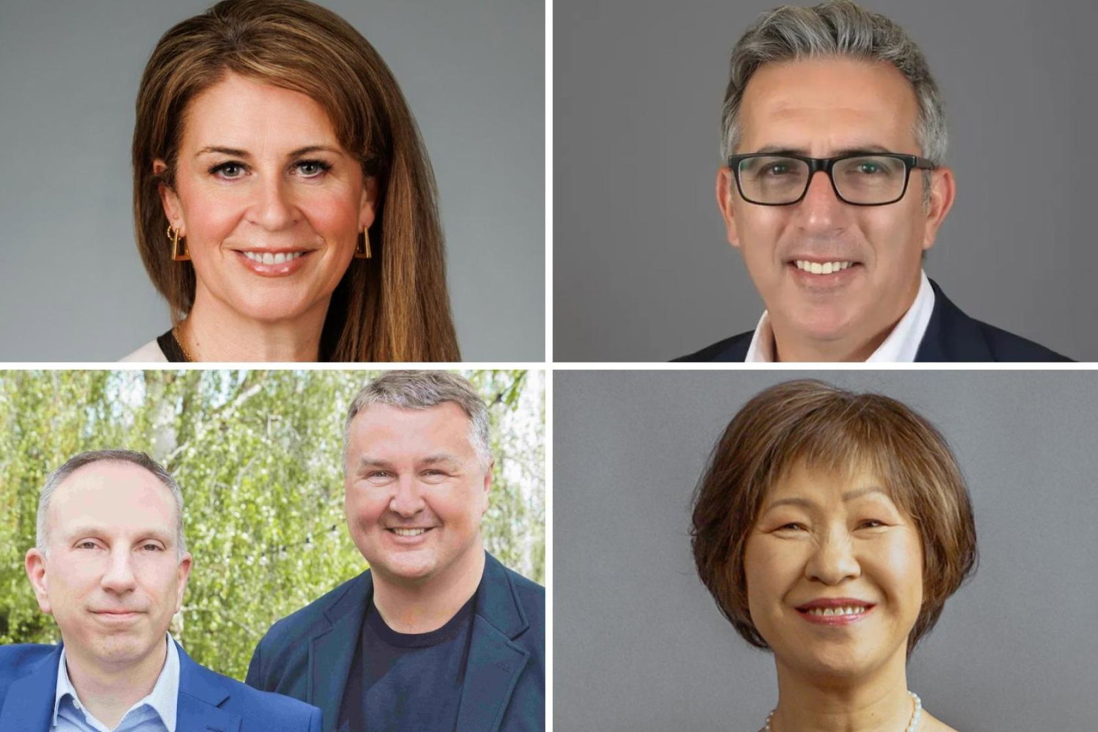 Helen Cannon, Guy Novik, Wendy Wu, Paul Harrison and Steve Witt 