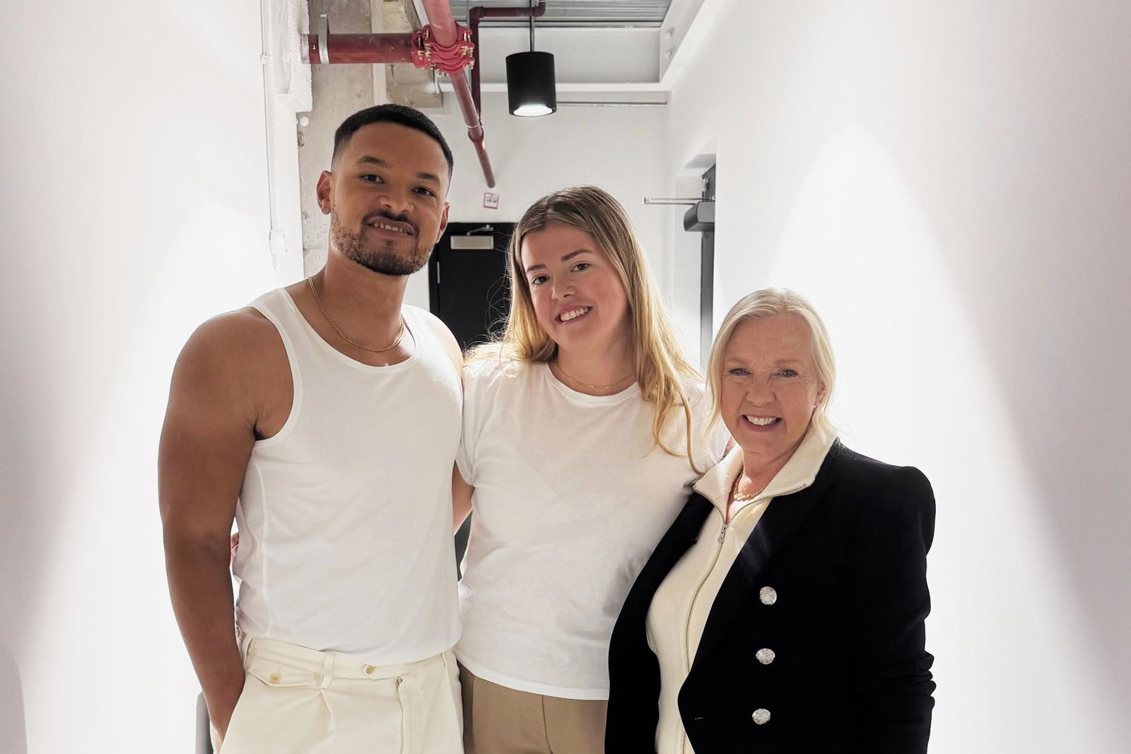 Louise Truman, Steven Bartlett and Deborah Meaden
