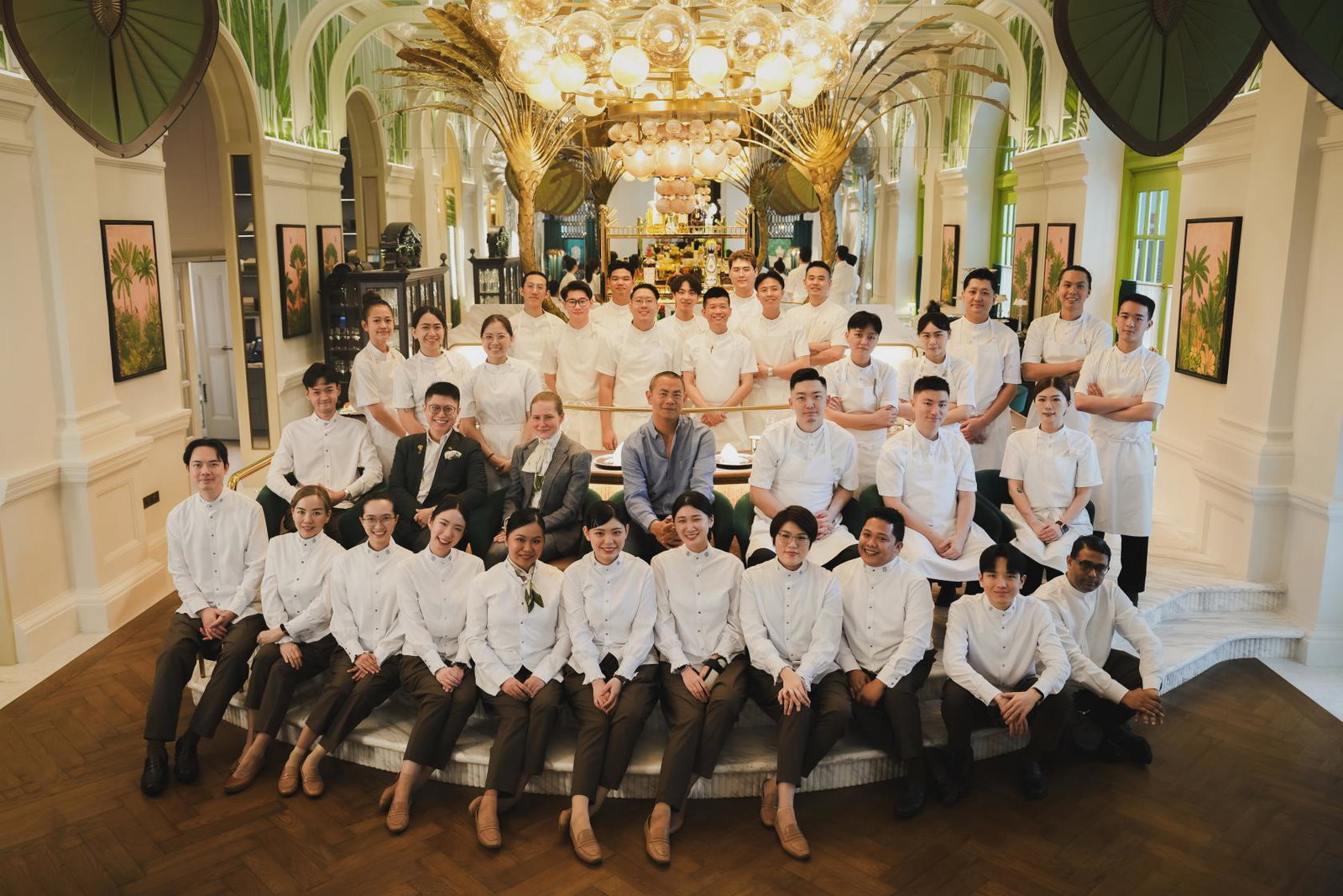 Pictured: The 1887 by André team