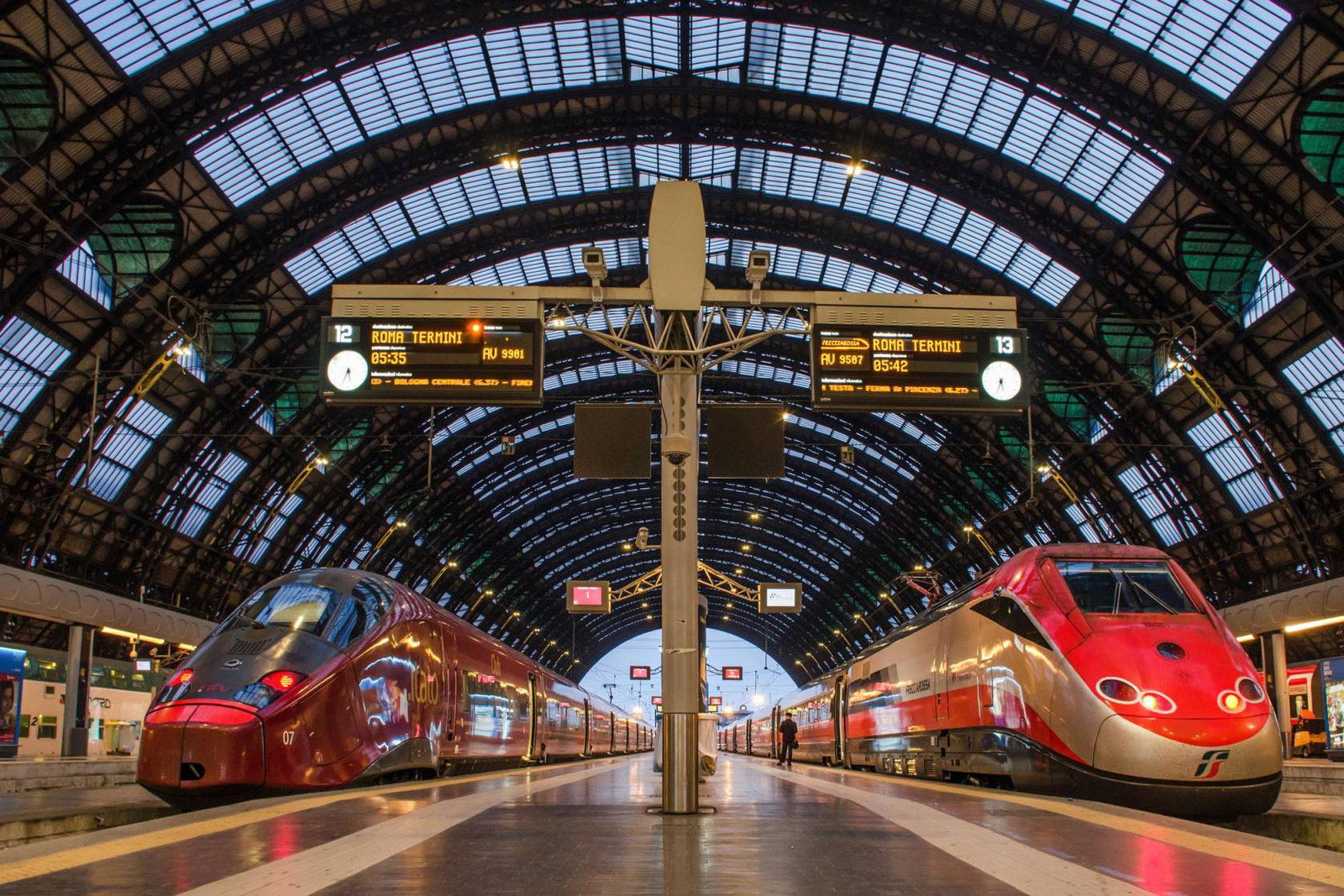 Milan central rail station