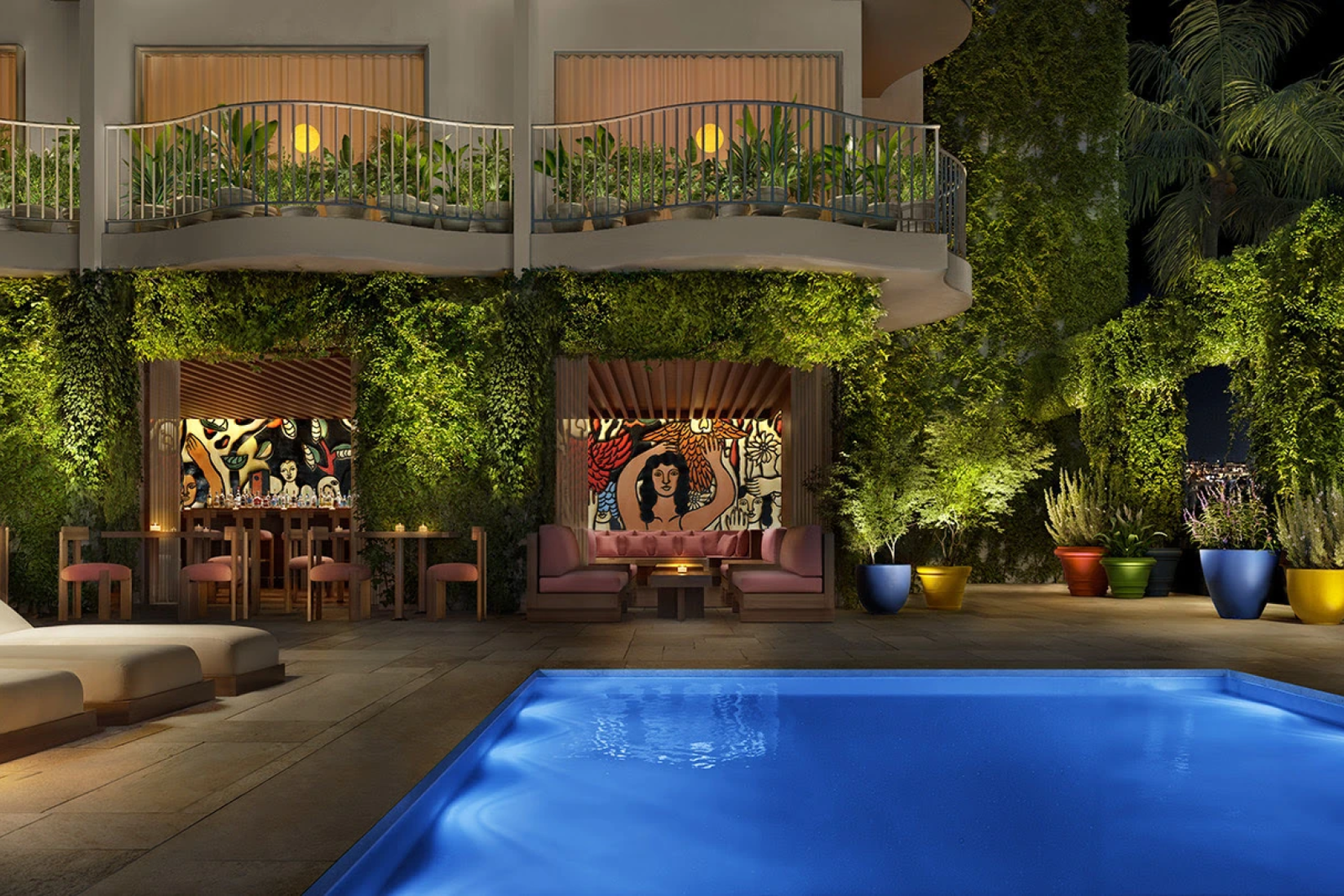 PUBLIC West Hollywood Rooftop Pool