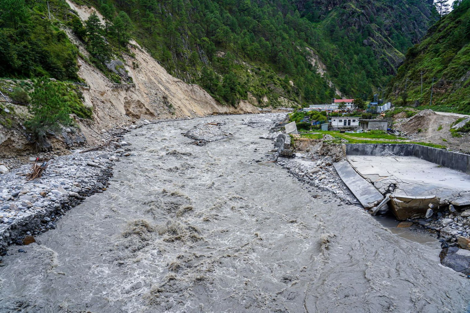 Nepal's Rasuwa region has been heavily impacted by the flash floods