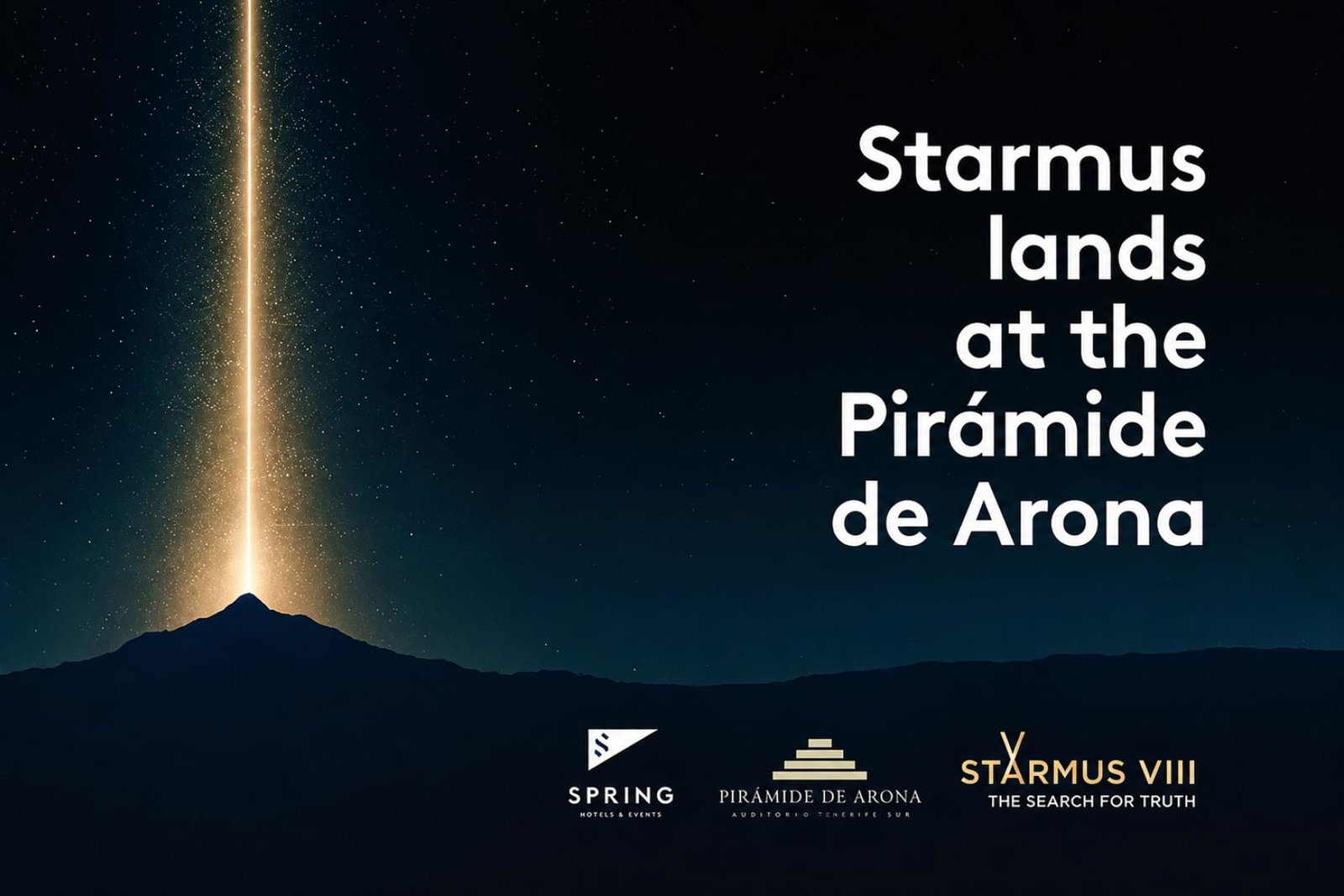 Starmus Lands at Piramide de Arona