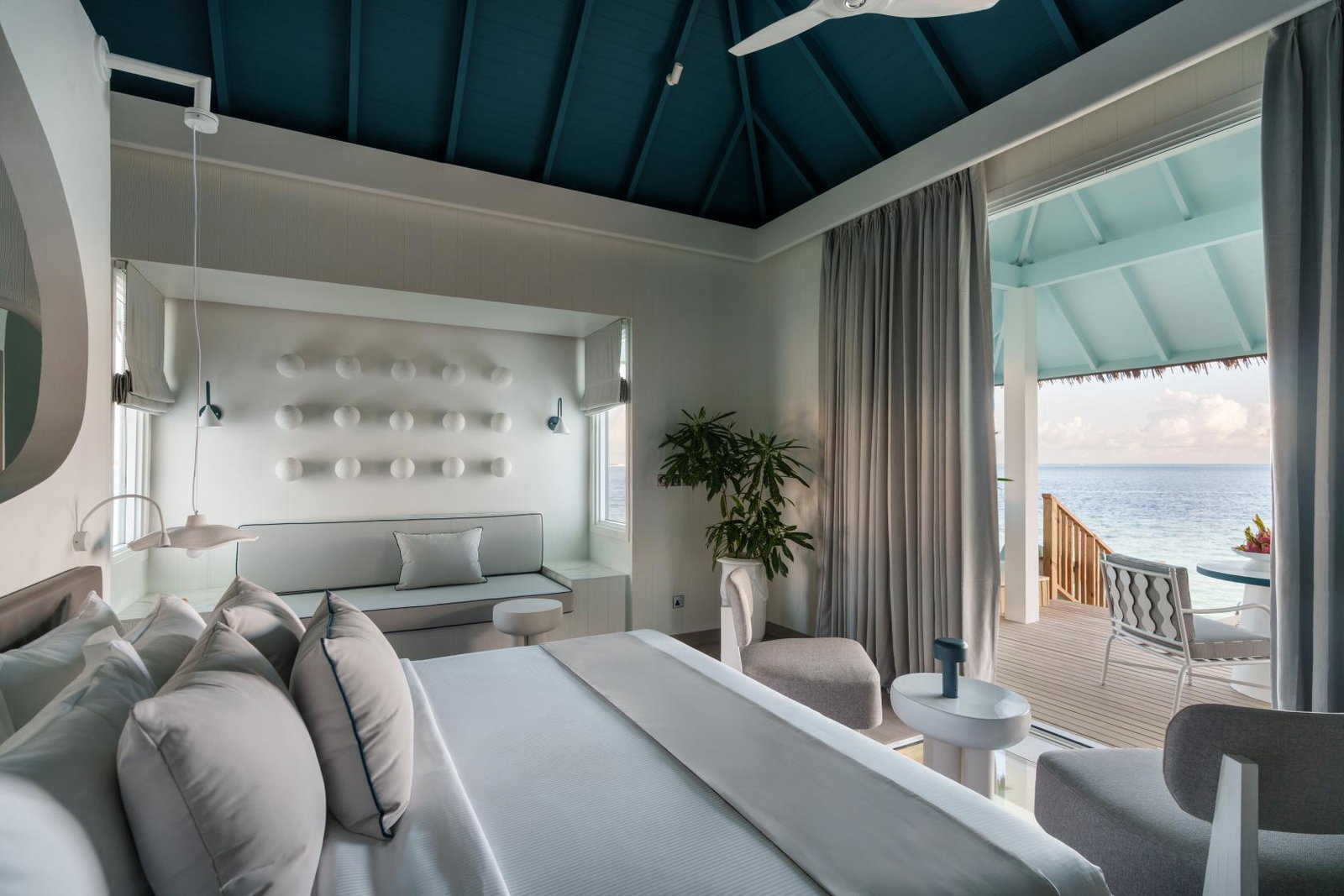 Sun Siyam Vilu Reef New Water Villa Interior