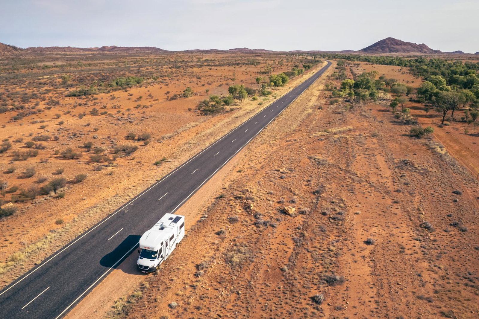 An Apollo motorhome