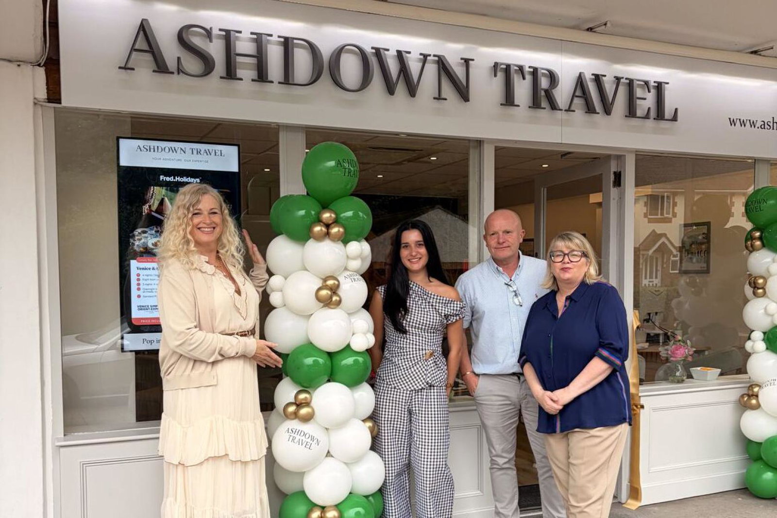 Ashdown Travel's new Chorleywood shop