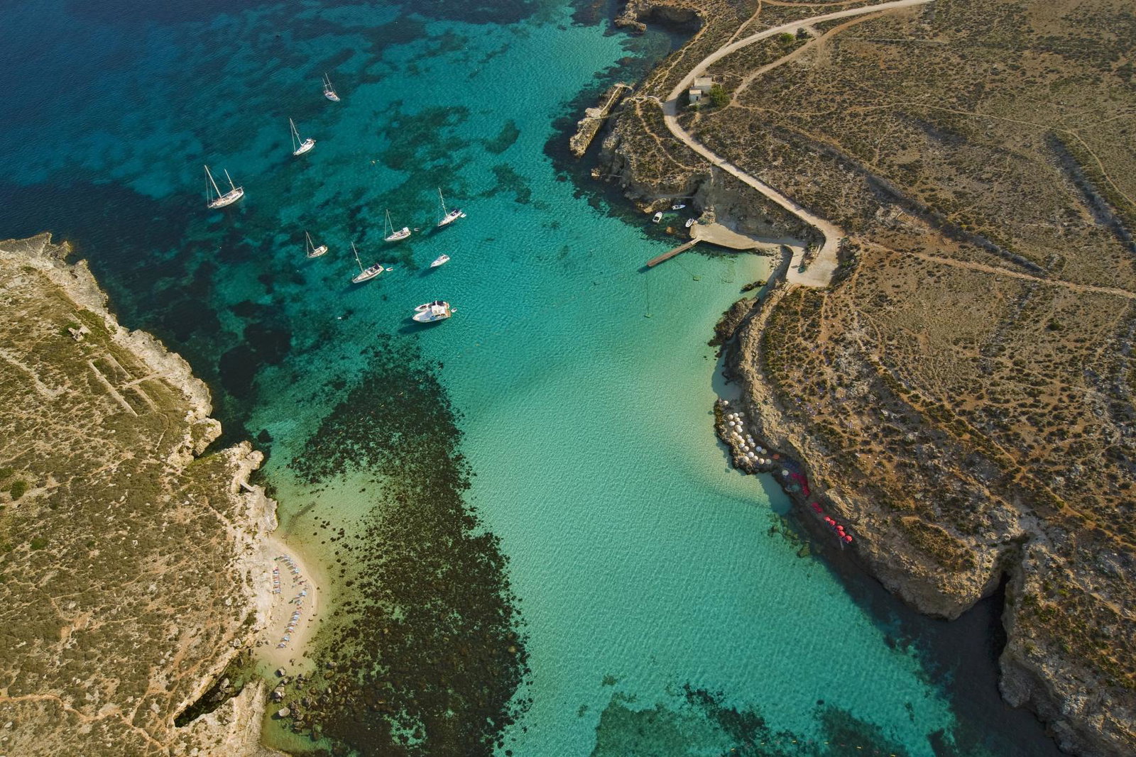 Blue Lagoon Aerial View