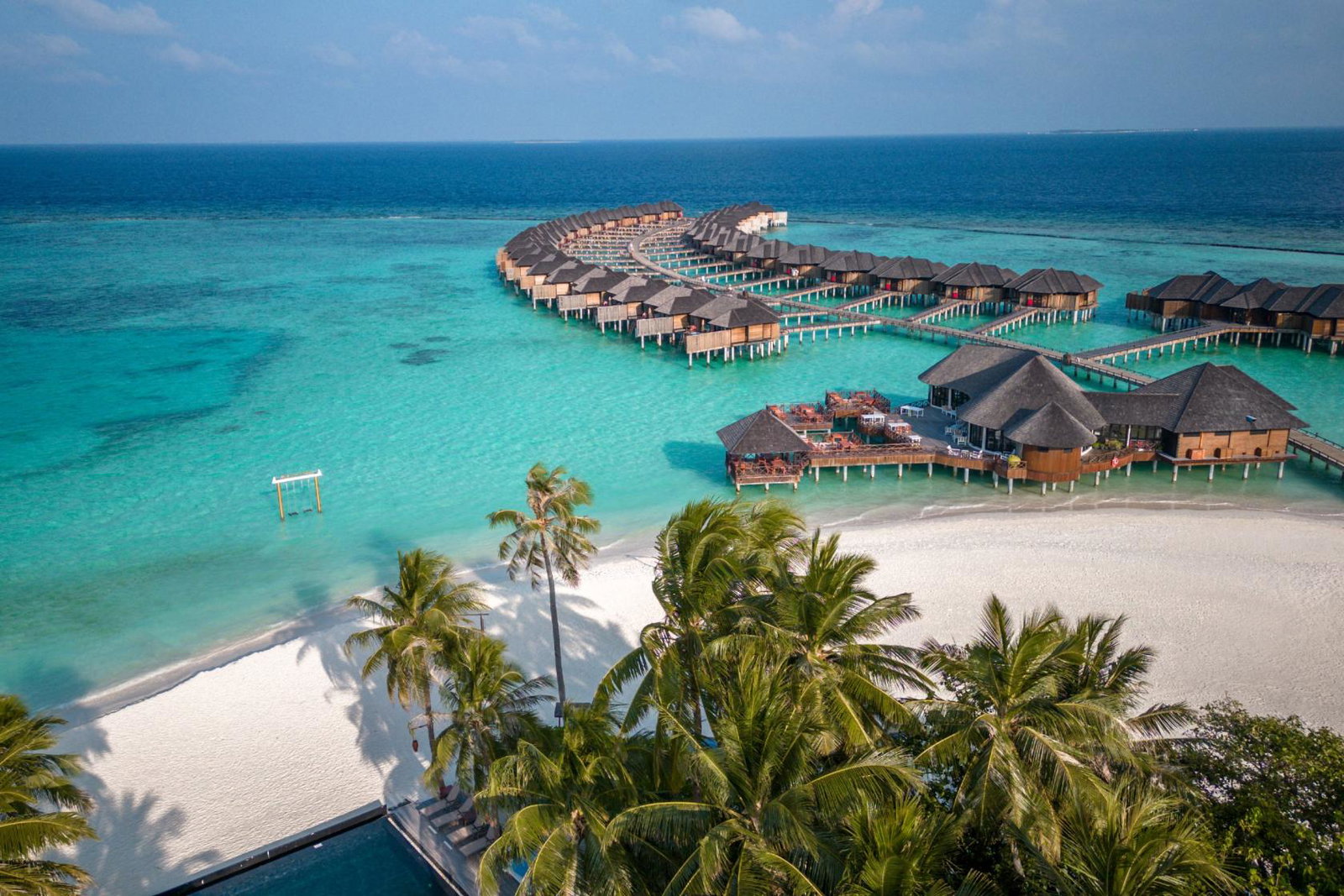 Maldives beach hotel