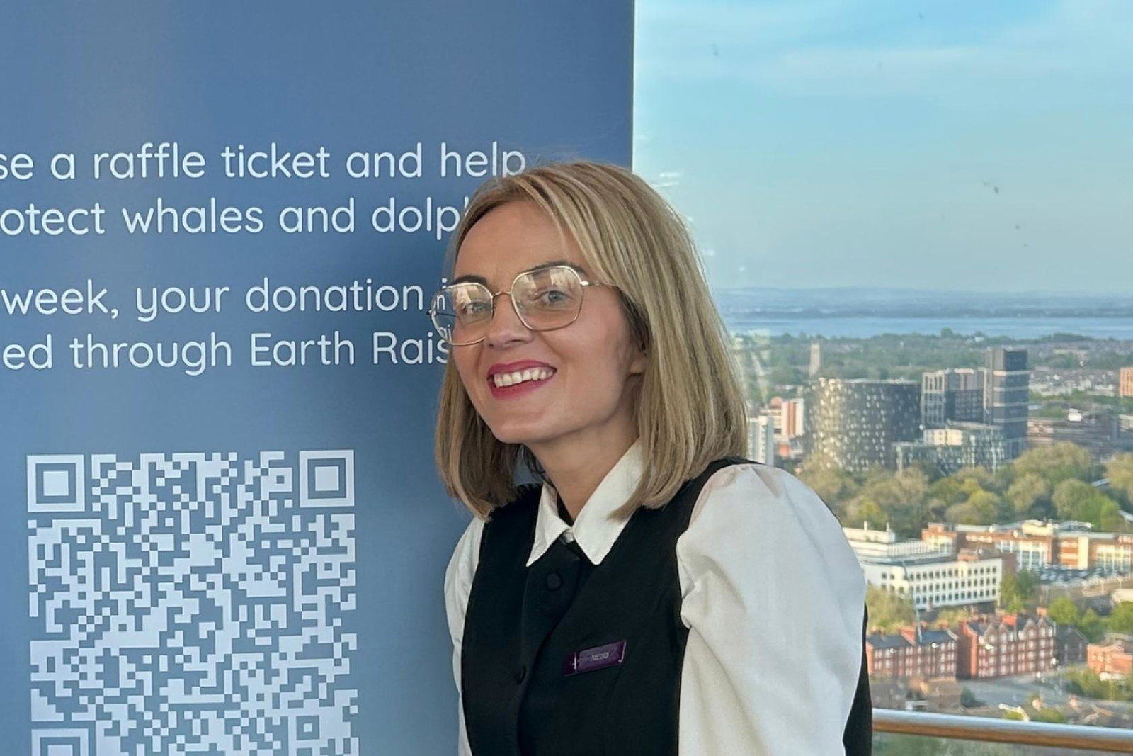 Nicola Harper at Ambassador event in Portsmouth