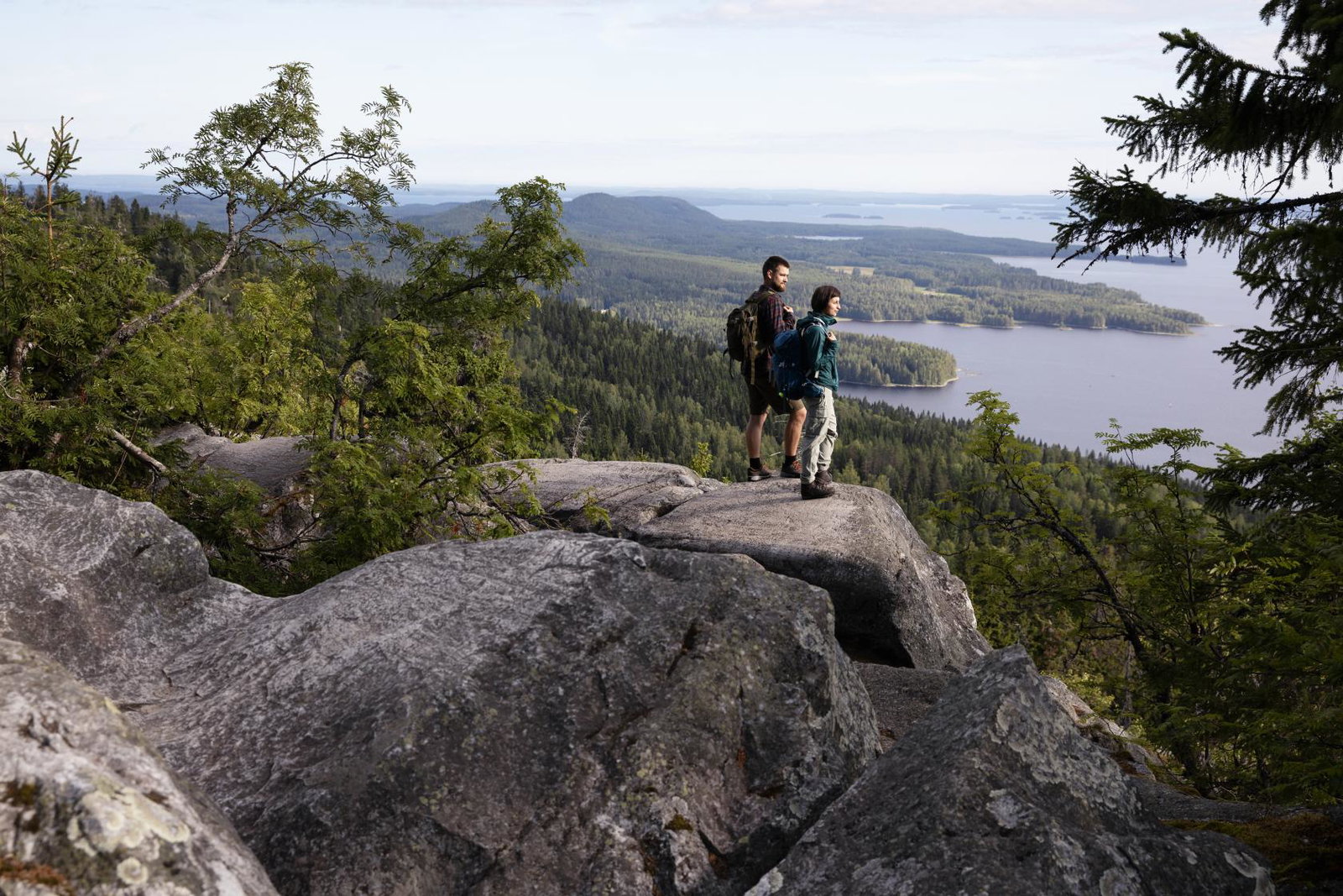 Lake Pielinen in Koli National Park, in North Karelia, Finland
