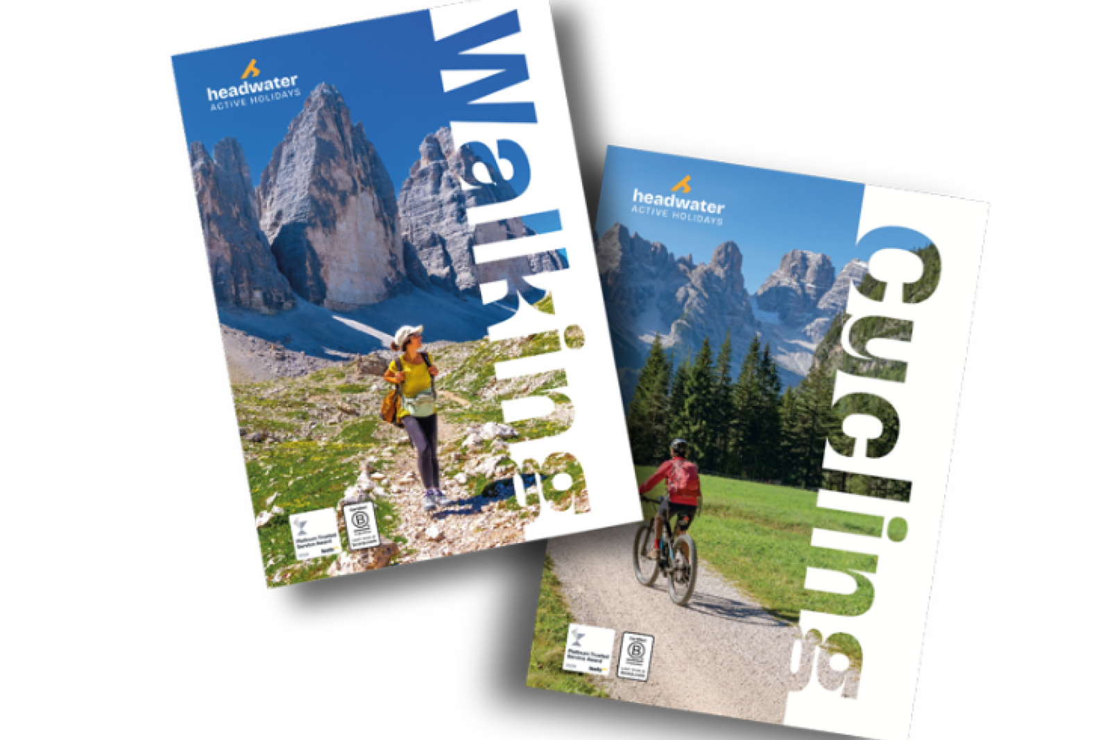Headwater's new Walking and Cycling Brochures.
