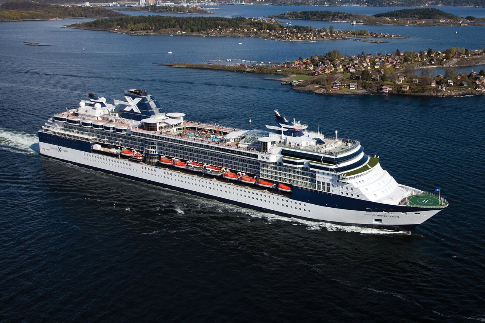 Celebrity Constellation at sea