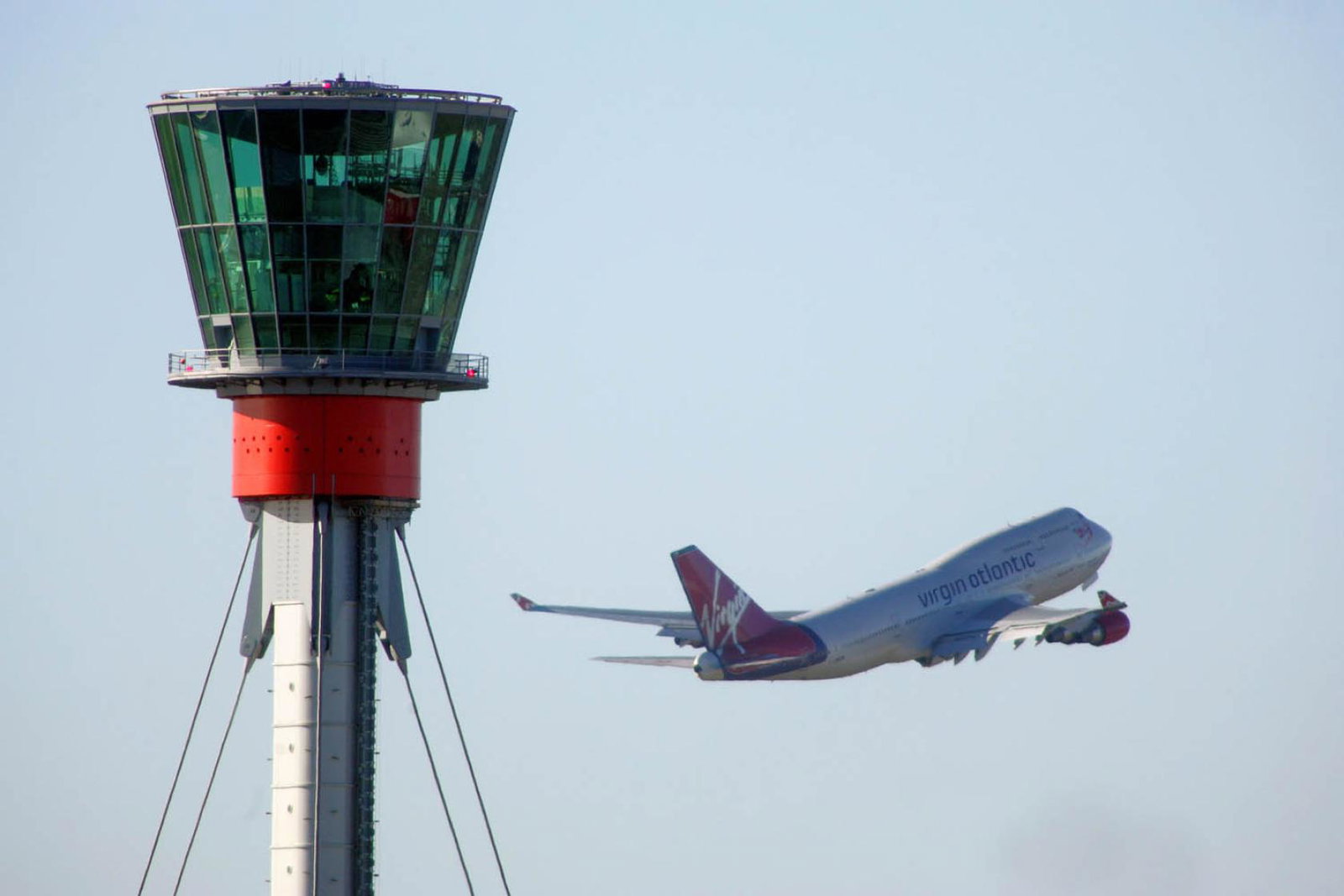 Heathrow control tower