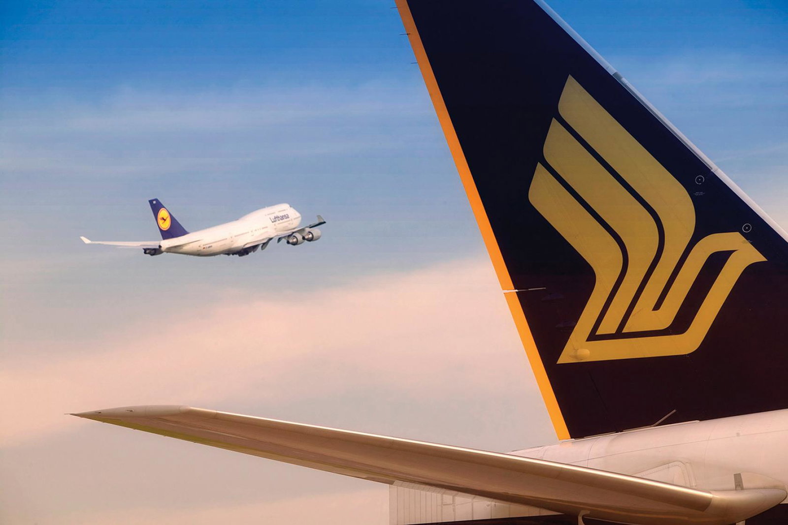 Singapore / Lufthansa aircraft