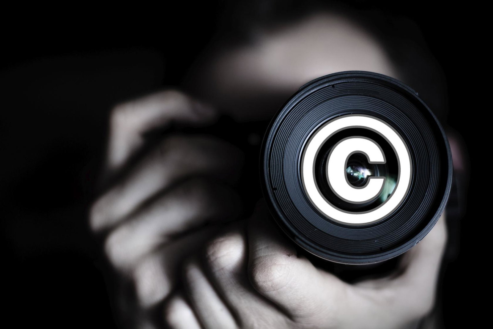 Photo copyright concept (stock)