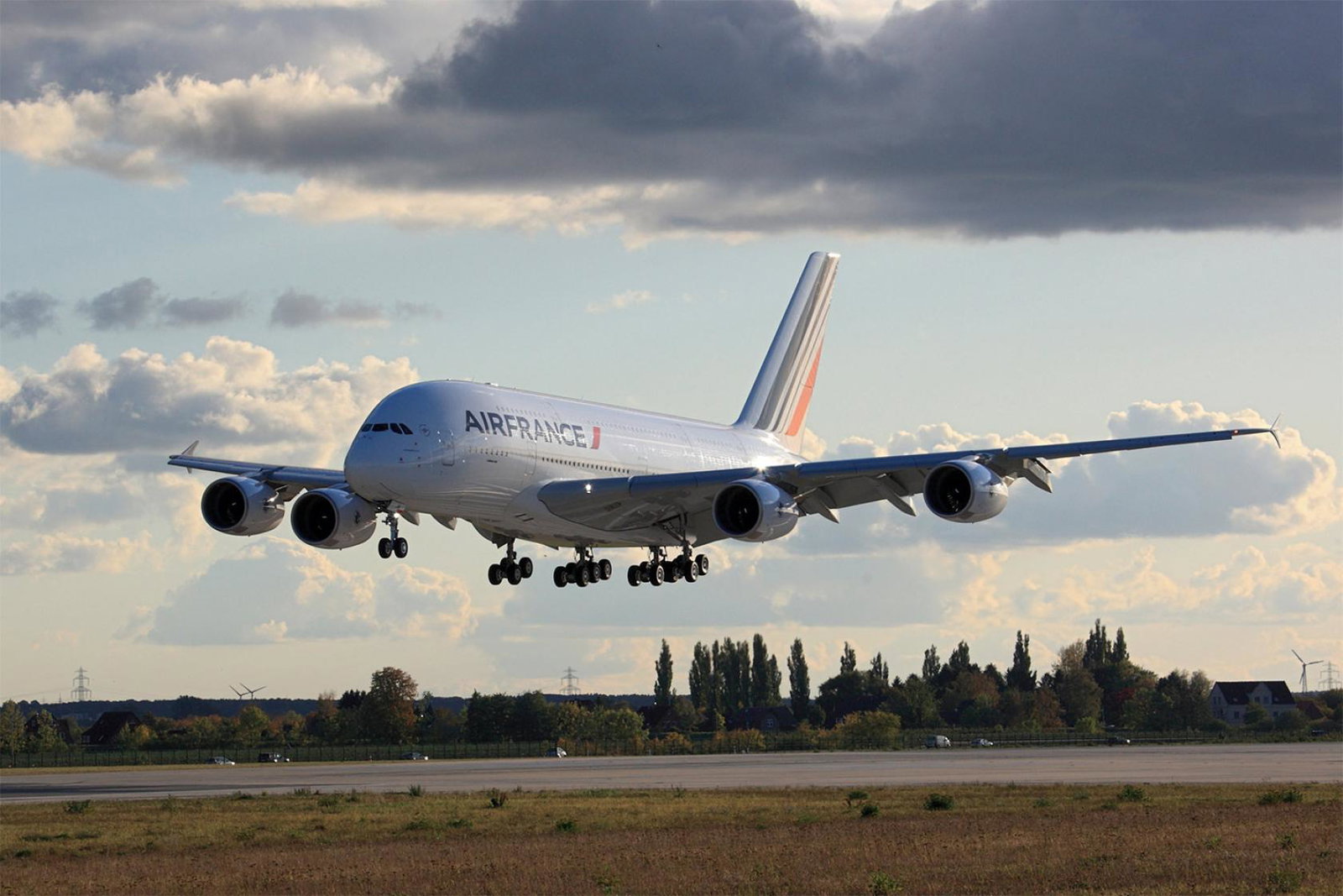 An Air France A380