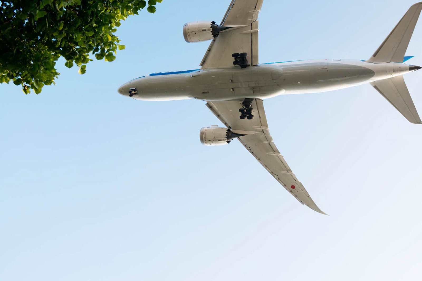 Aircraft overhead (stock)