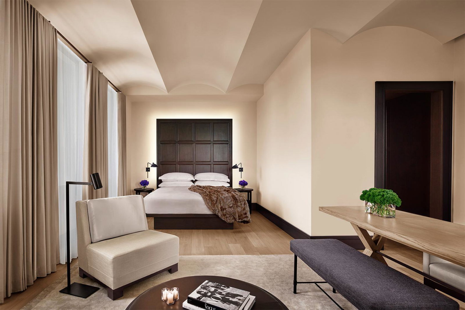 Bedroom at The New York EDITION