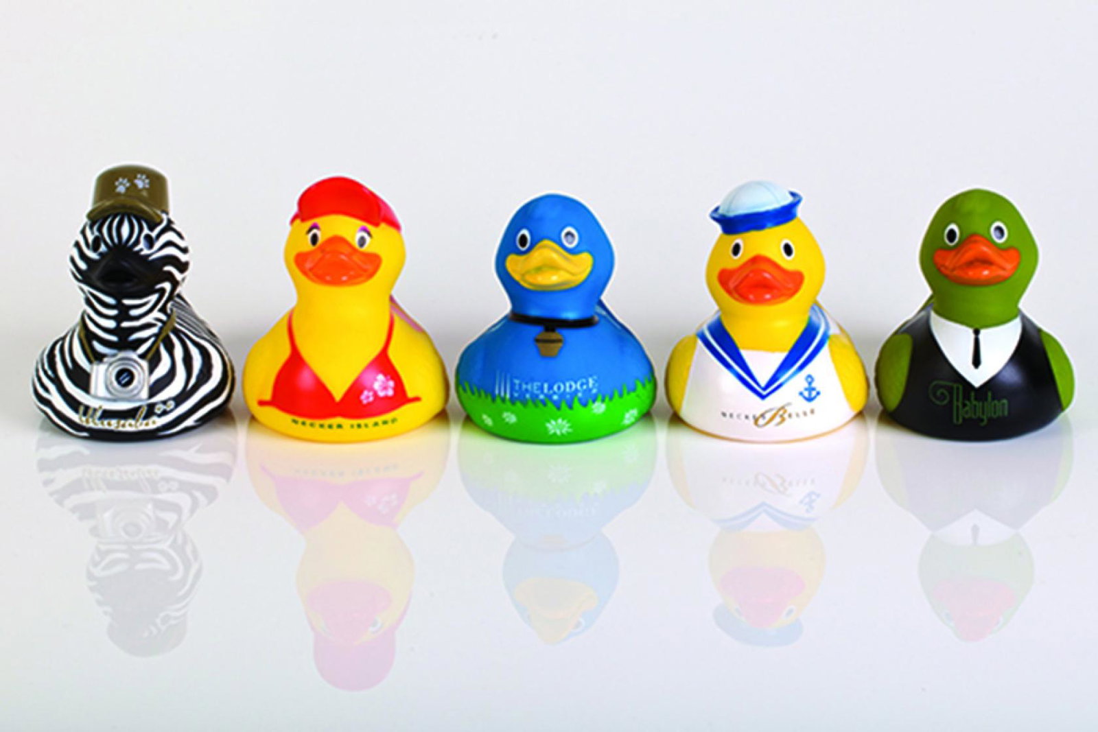 Virgin limited edition ducks