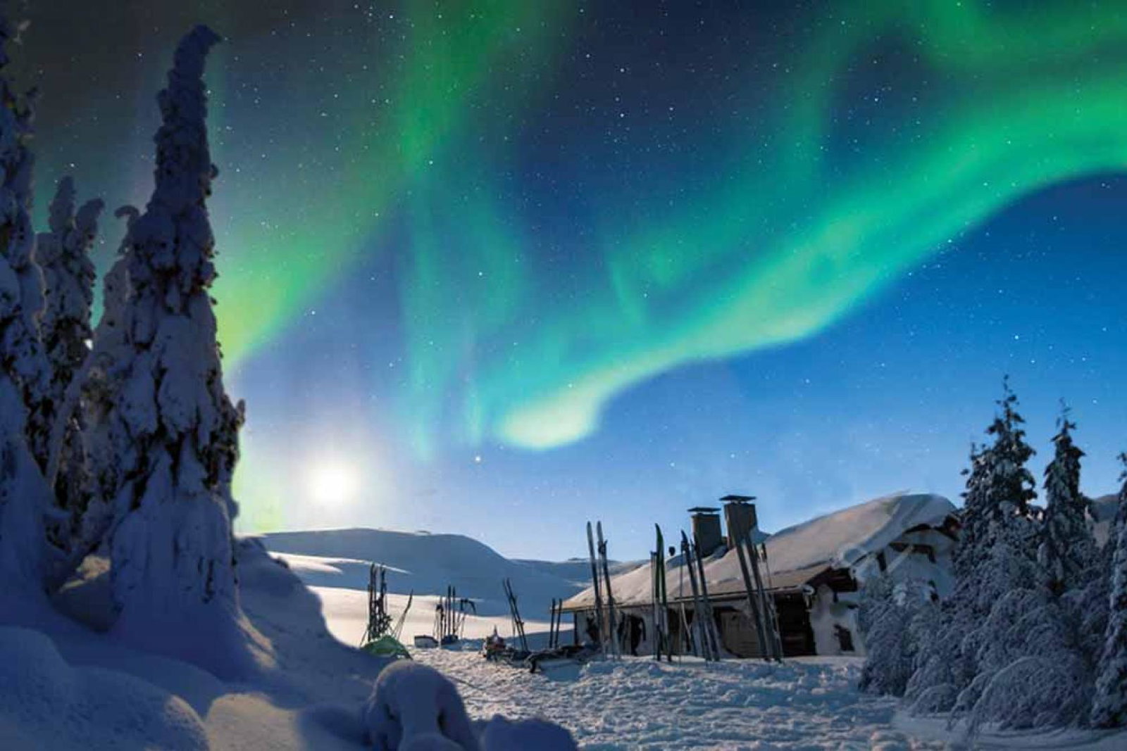 Lapland northern lights