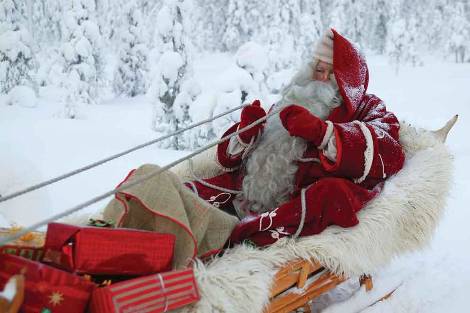 Meeting Santa Claus