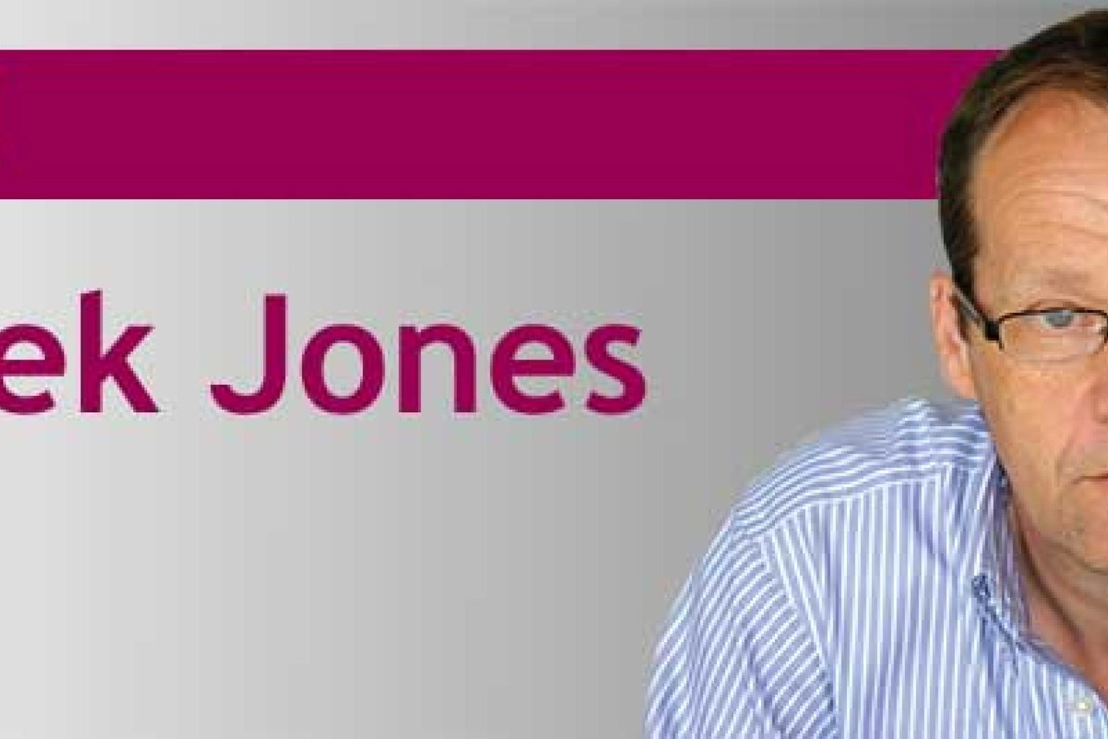 Derek Jones Opinion