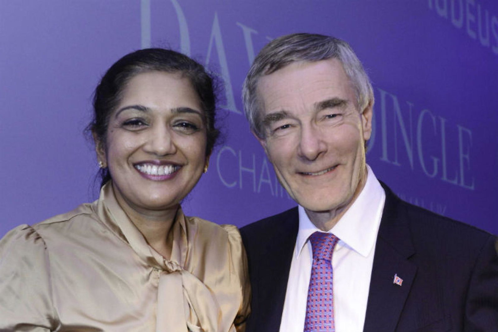 David Dingle and Champa Magesh