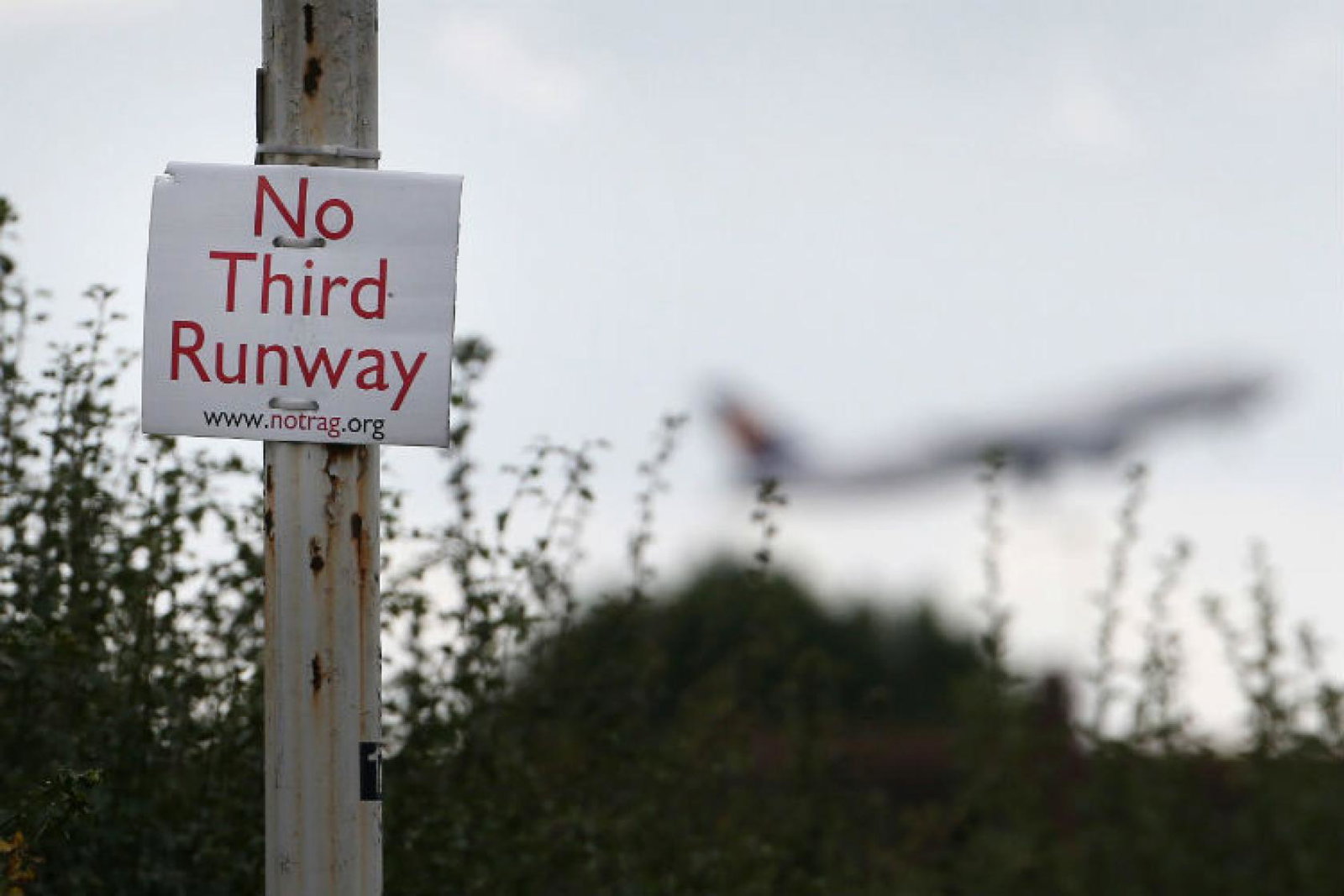 Heathrow, third runway, protest