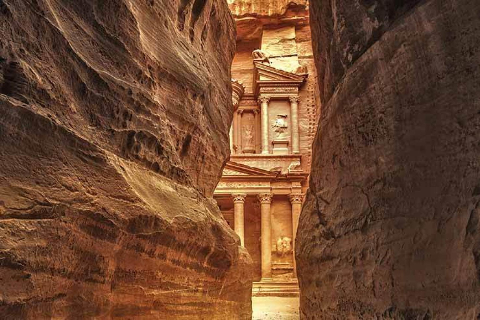 Petra Jordan canyon
