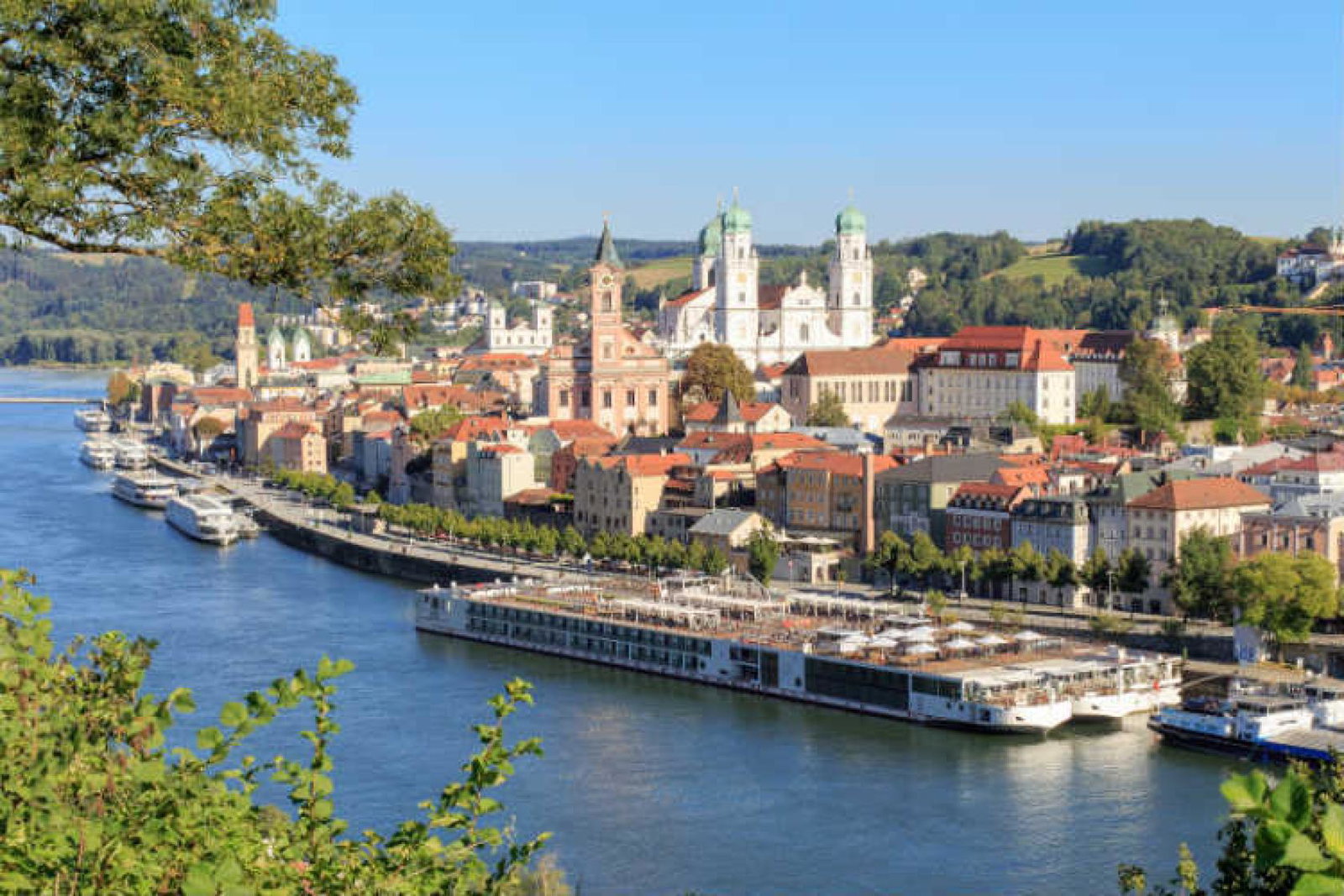 Passau at the Danube River ThinkstockPhotos-486793636
