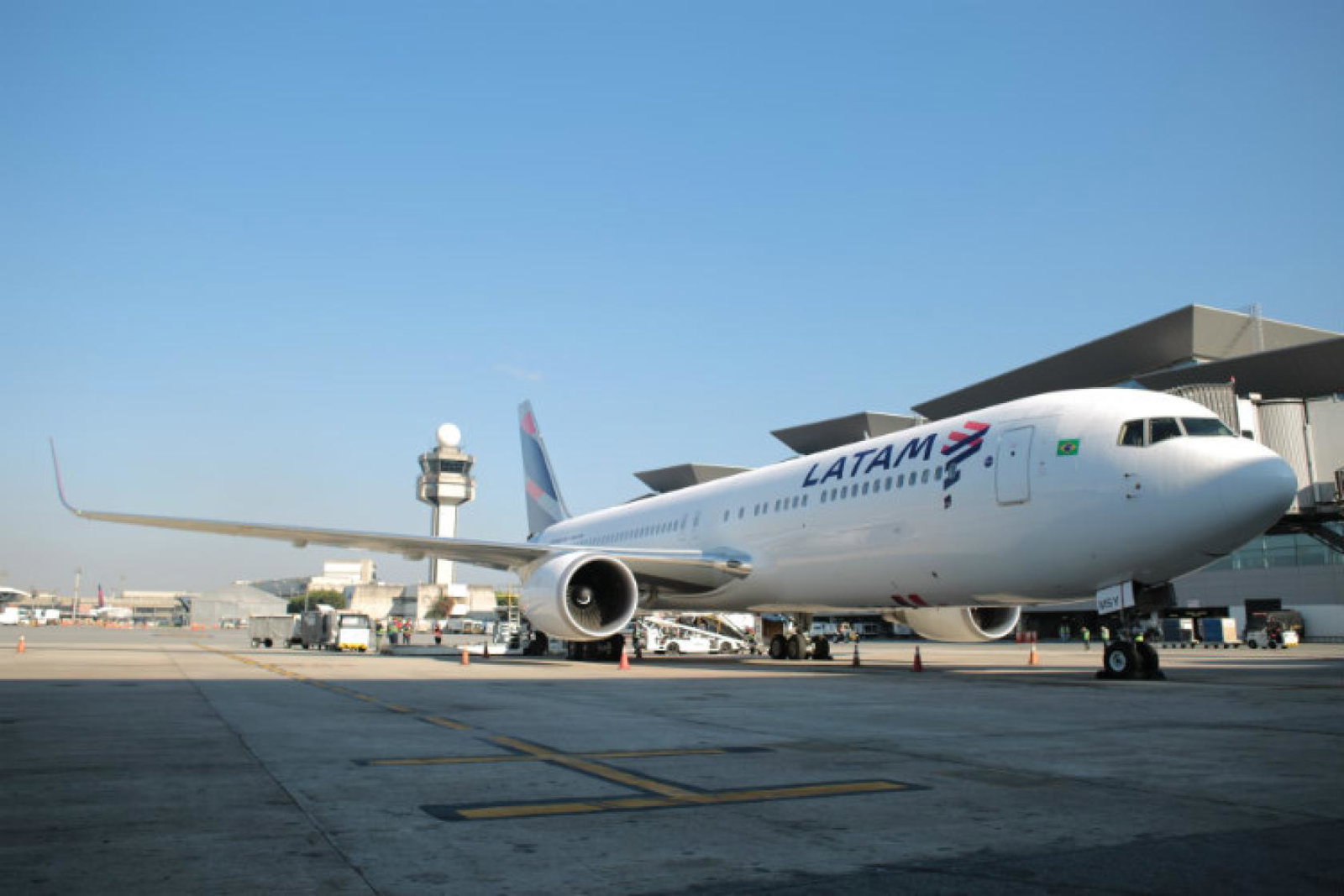Latam has a major presence at Brazil's Sao Paulo hub