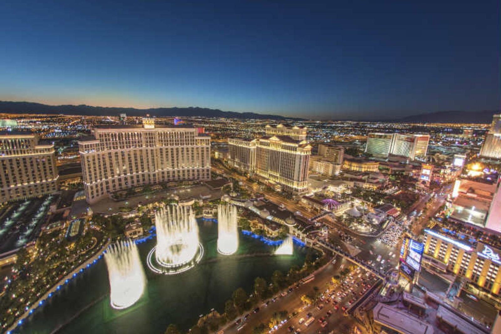 Las Vegas by night
