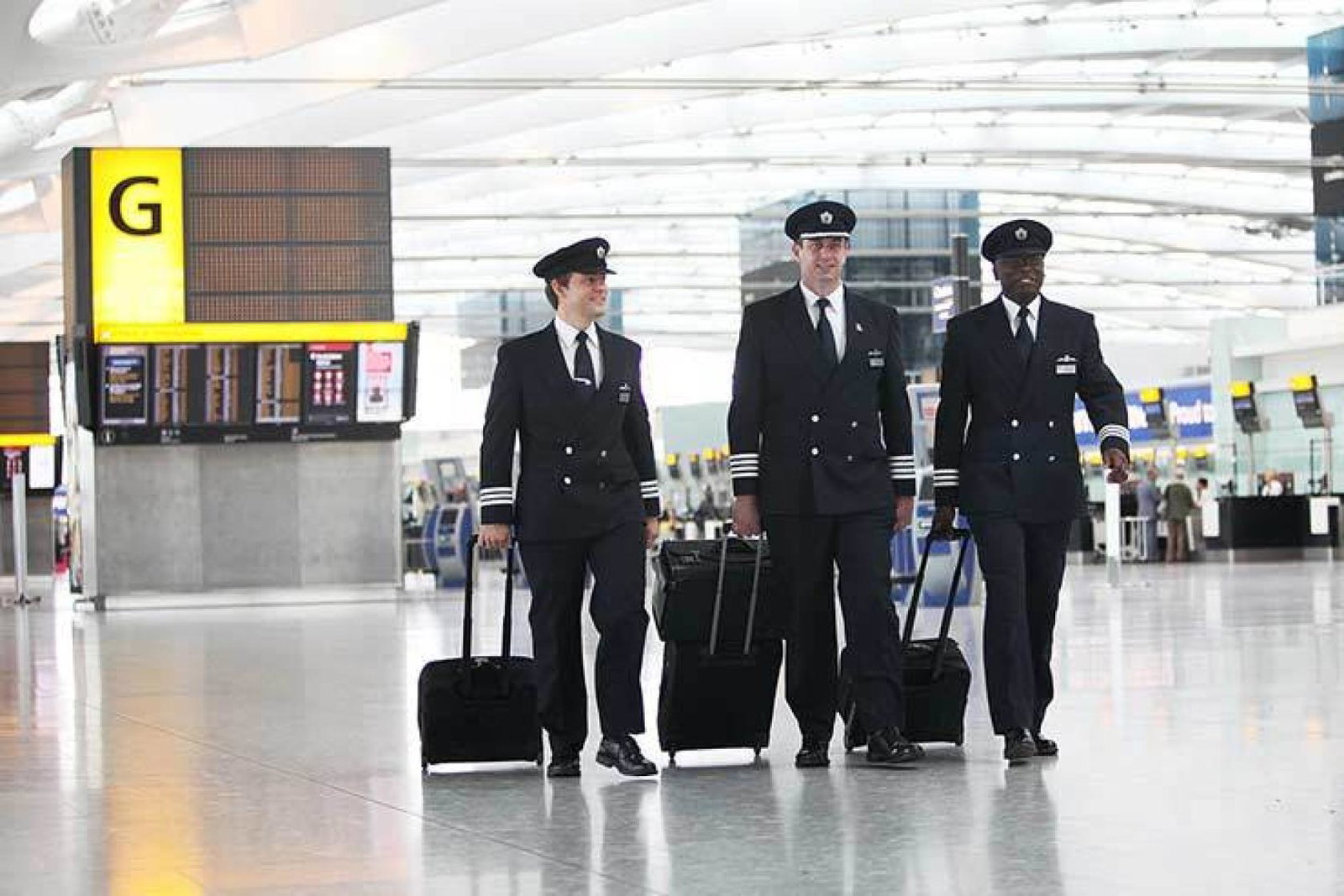 british airways Pilots Terminal 5