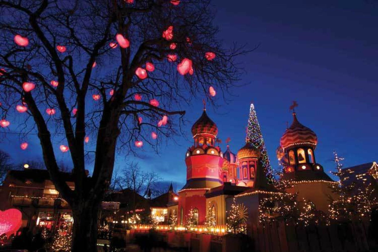 Tivoli Gardens, Copenhagen, Denmark 