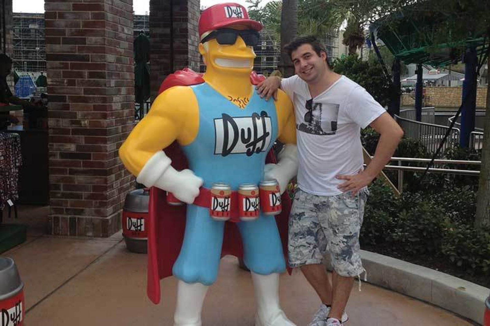 Duff Beer Man Universal Orlando