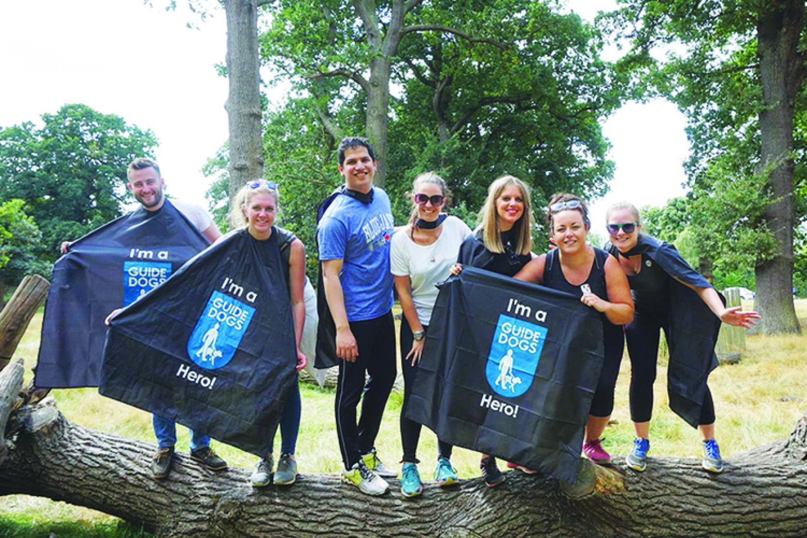 TTG 30 Under 30 charity blindfold walk