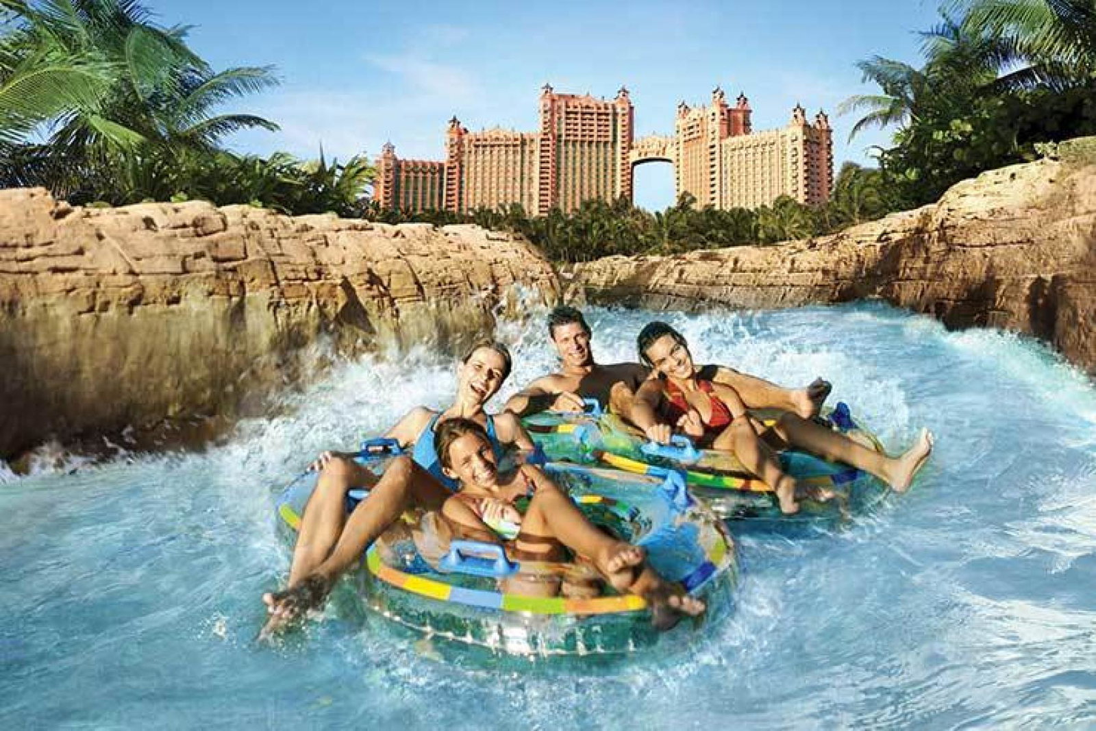 Atlantis family water park ride