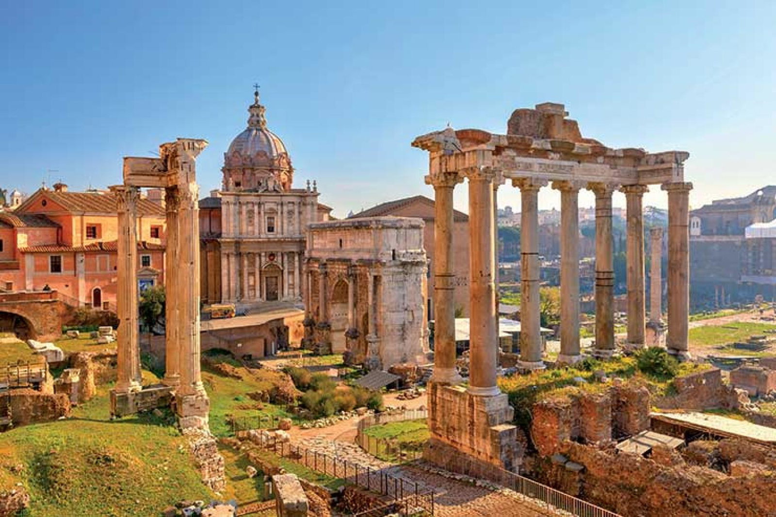 Roman ruins, Rome, Italy